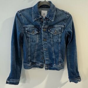 AG Robyn Cropped Denim Jacket — Women’s XS — Excellent